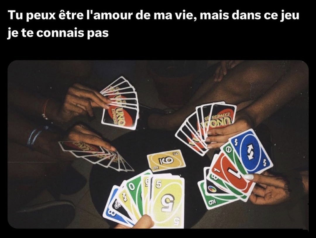 Dans le jeu t’existes pas - meme