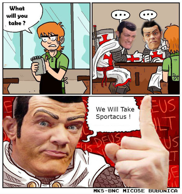 Who'd you expect, Sportaflop? - meme