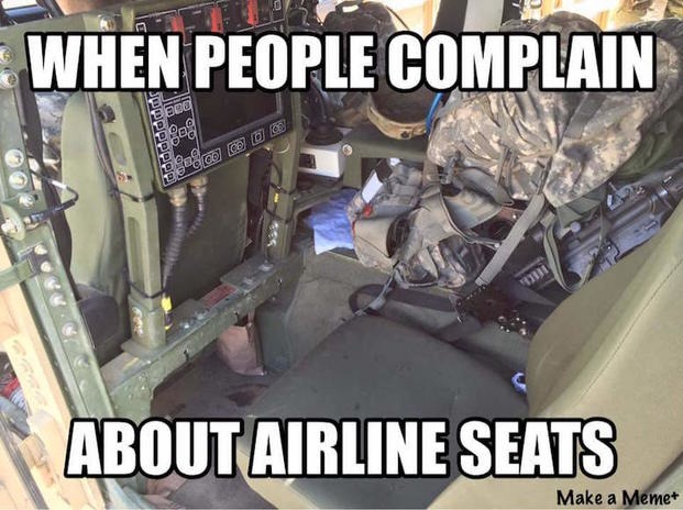 shaddup about the plane seats - meme