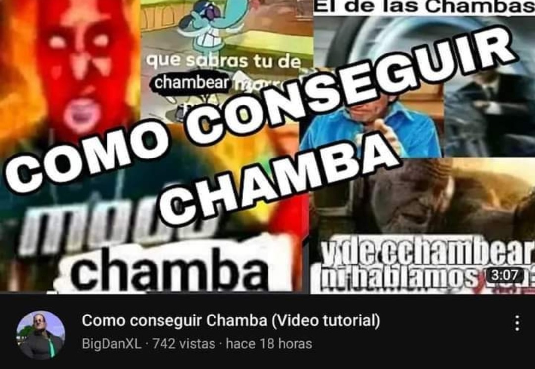 Busco chamba - meme