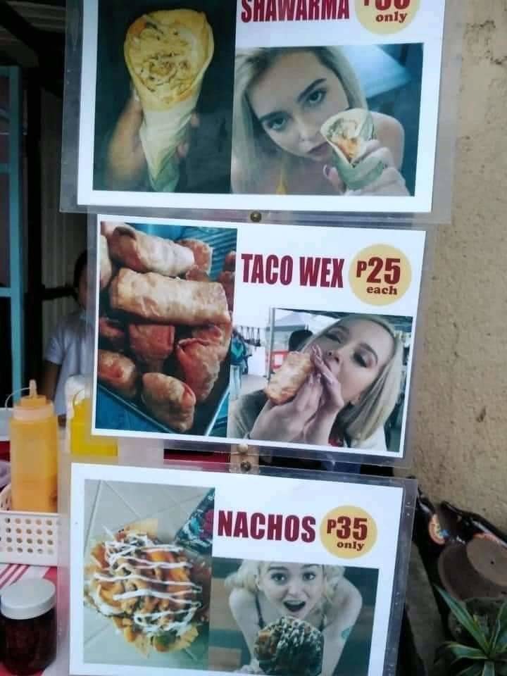 Girls really do like... tacos - meme