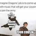 Imagine Dragons meme