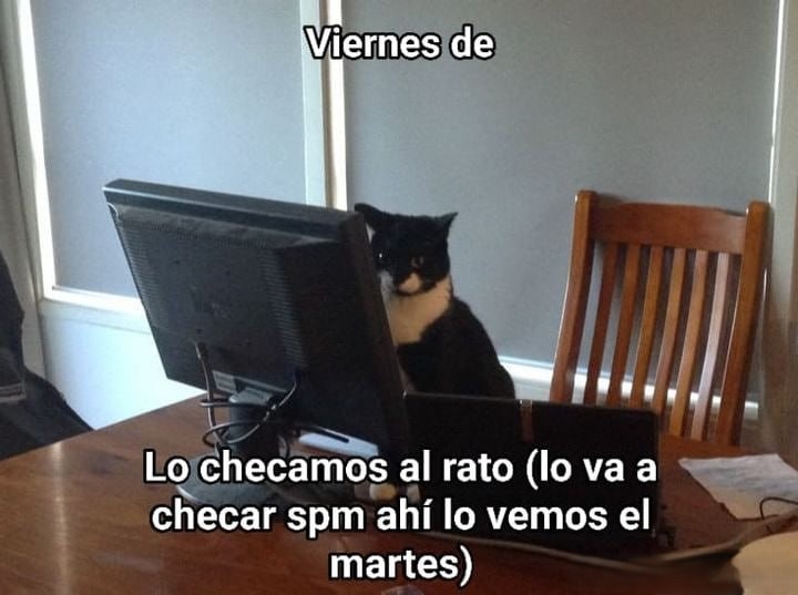 But llega el martes - meme
