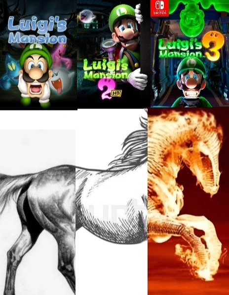 Luigis mansión la mejor saga de nintendo - meme