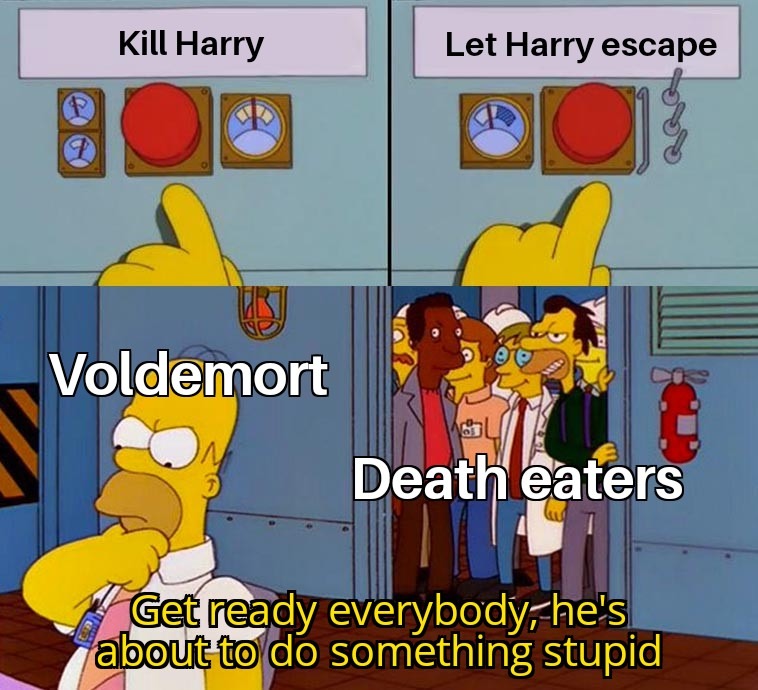 Voldy is mouldy - meme
