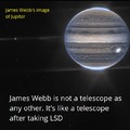 James Webb is not a telescope like any other