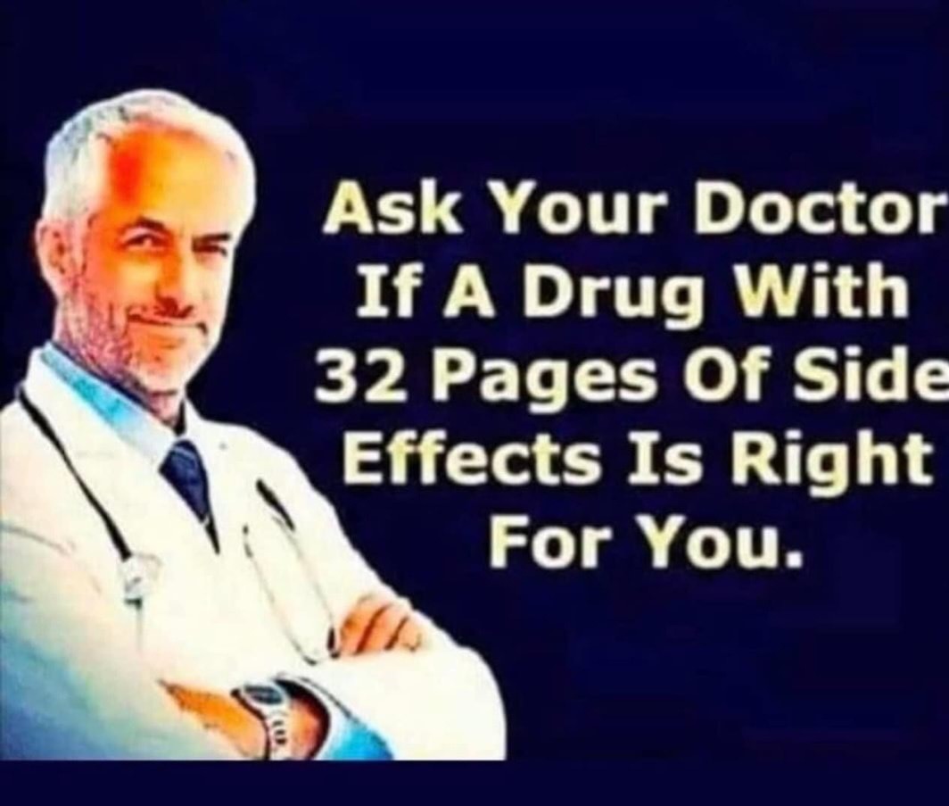 Pregúntele a su doctor. Ask your doctor. - meme