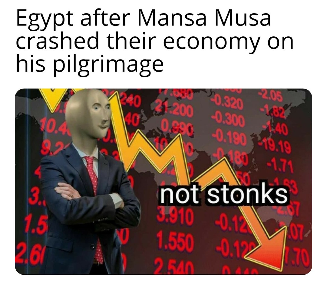 Not stonks meme