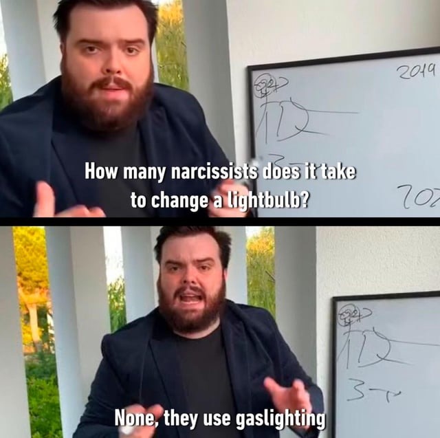 gaslighting meme