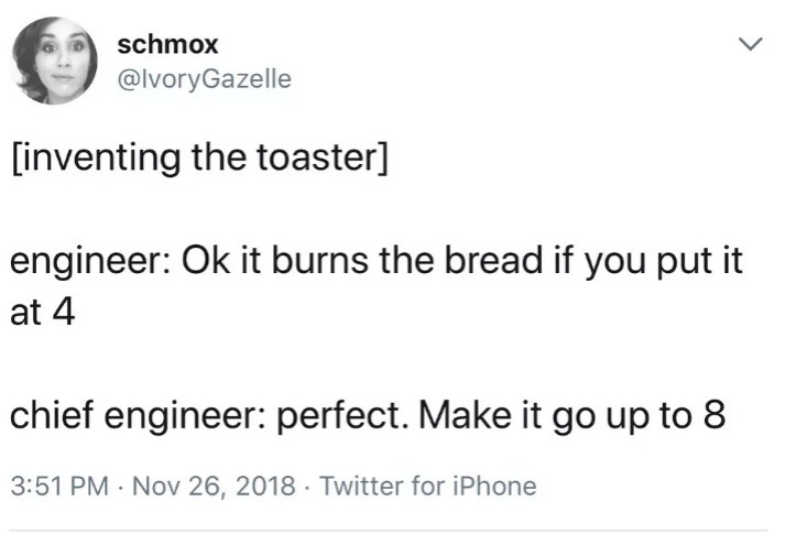 toaster devs were chaotic - meme