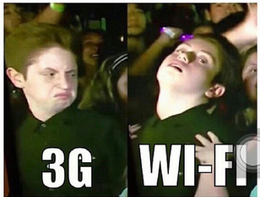 3G e Wifi - meme