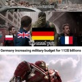 Germany is increasing military budget