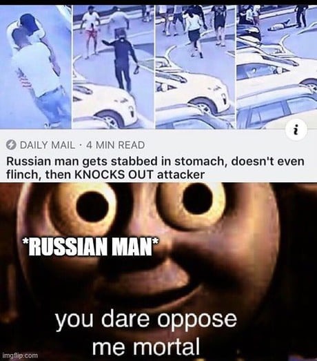Russia man - meme