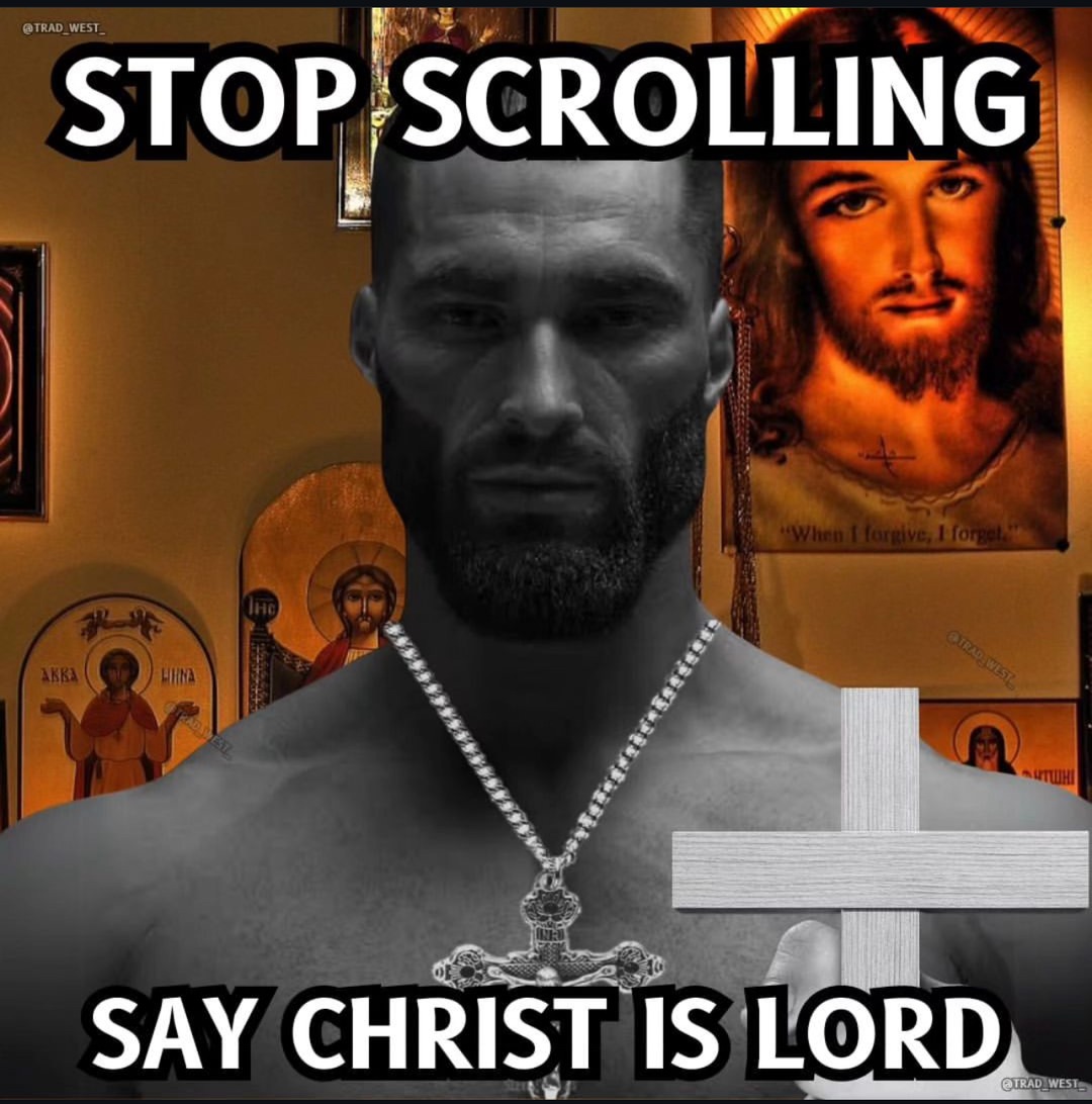 Christ is Lord Brethren - meme