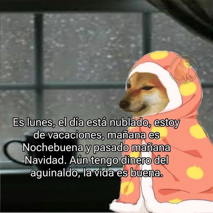 Feliz lunes de antes de navidad - meme