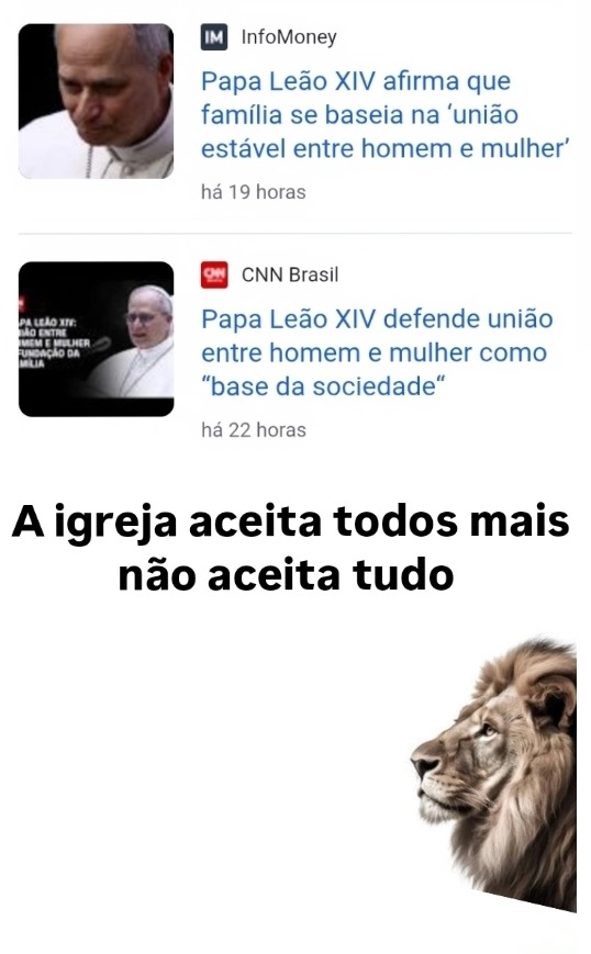 A volta do Império Católico começou - meme