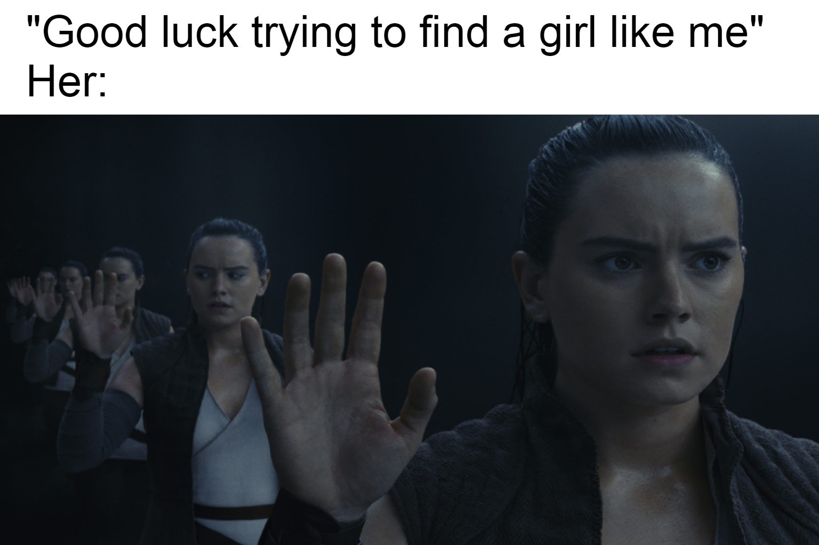TLJ, for a lot of people a shit movie, for me, too. - meme