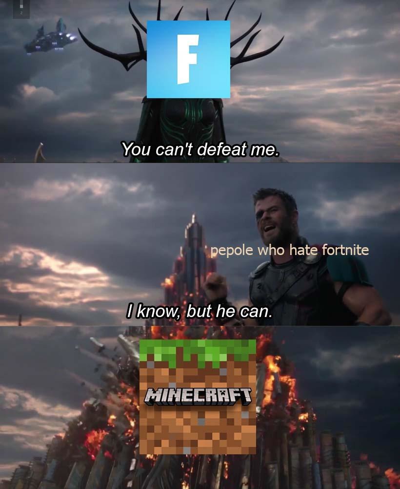 MinecraftGOD - meme