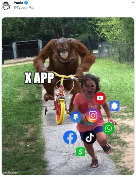 X App - meme