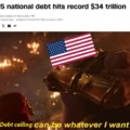 Us National debt hits record
