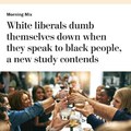 Because leftists are low-key racists