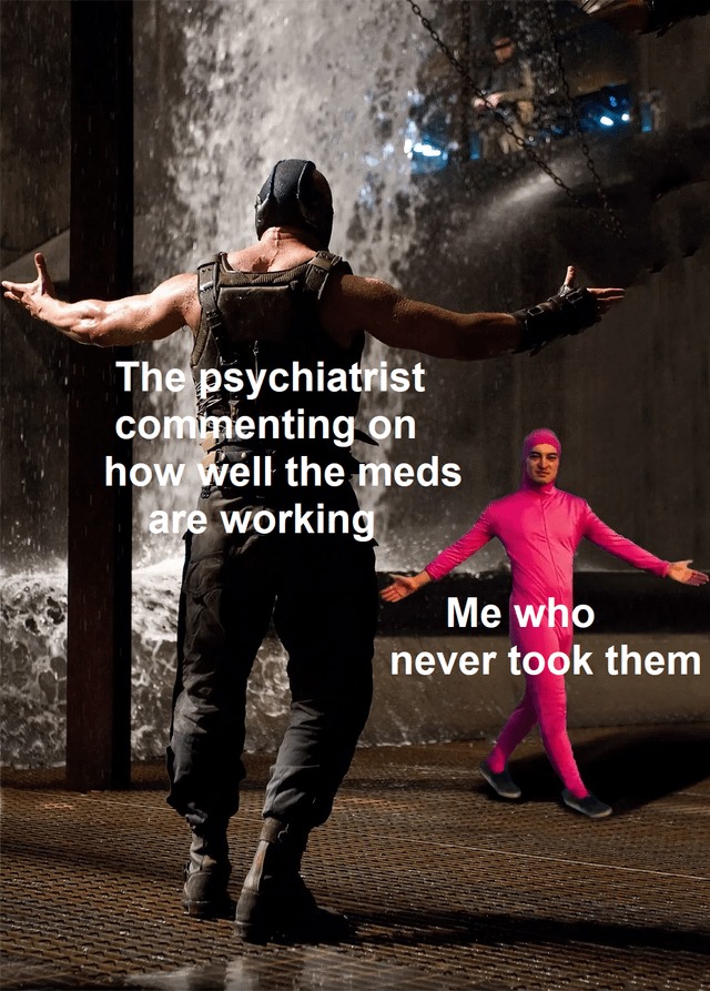 Funny psychiatrist meme