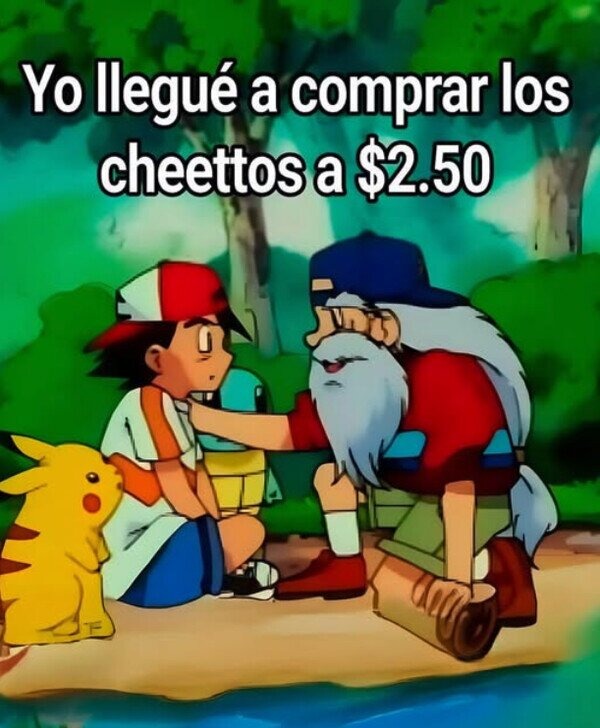 Cuando los cheetos estaban baratos - meme