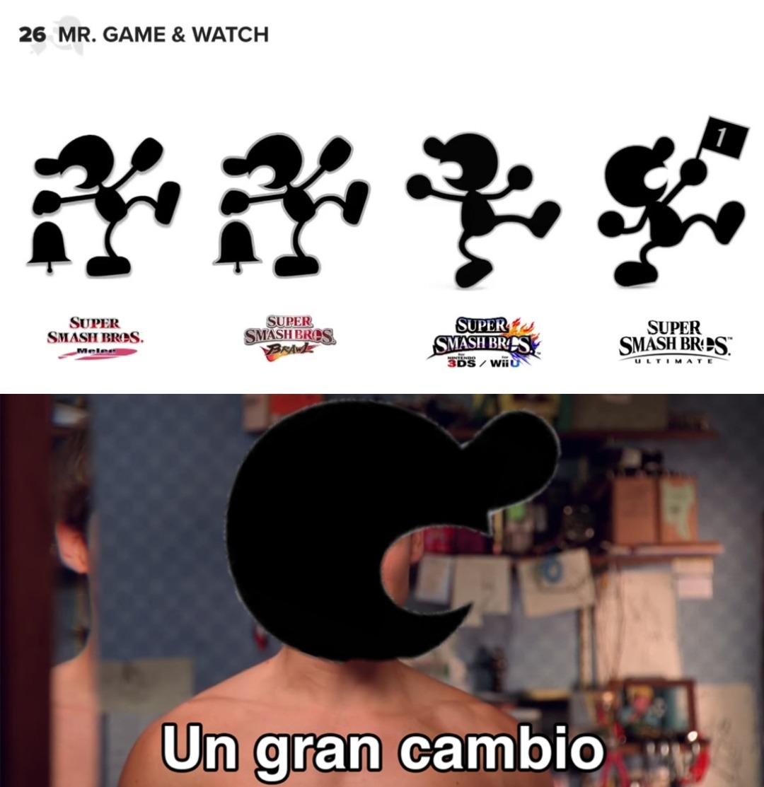Mr game and watch mi husbando - meme
