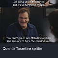Quentin Tarantino's teeth