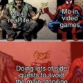 Video games and real life