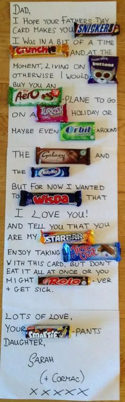 This Father’s Day card is powered by love and financial struggle - meme