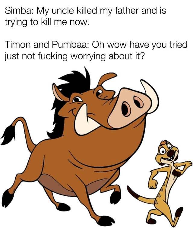 Timon and Pumbaa - meme