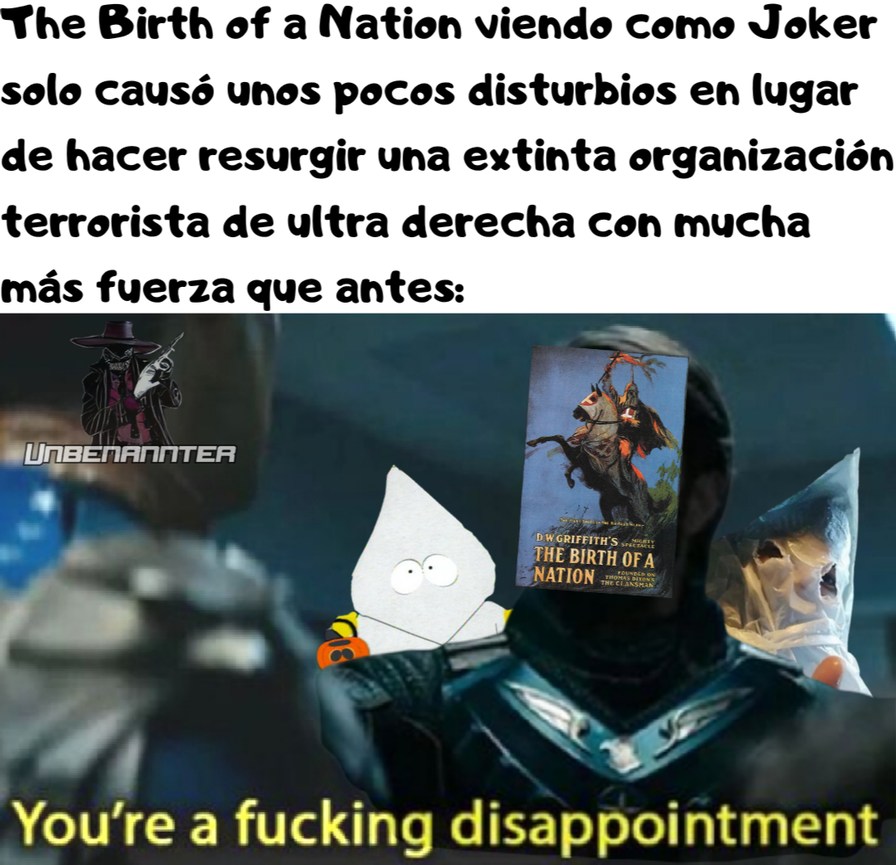 El primer kkk fue una mierda, el segundo fue el cabron y del que todos hablan - meme