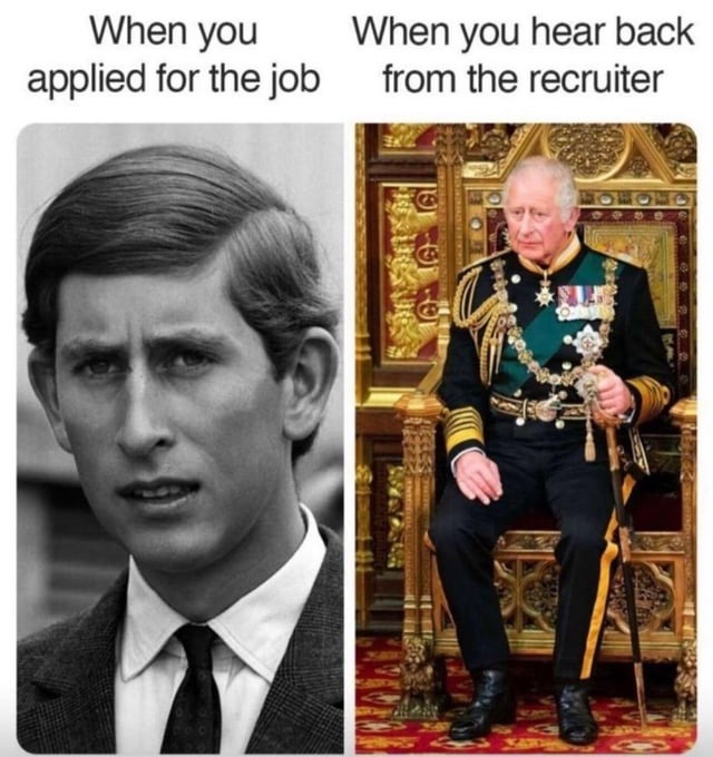 Job application meme