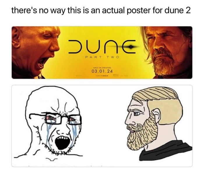 Dune 2 poster - meme