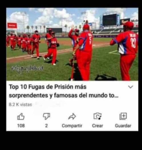 Contexto?:Cada pelotero cubano que viaja para un juego se queda en cualquier pais jsjjs - meme