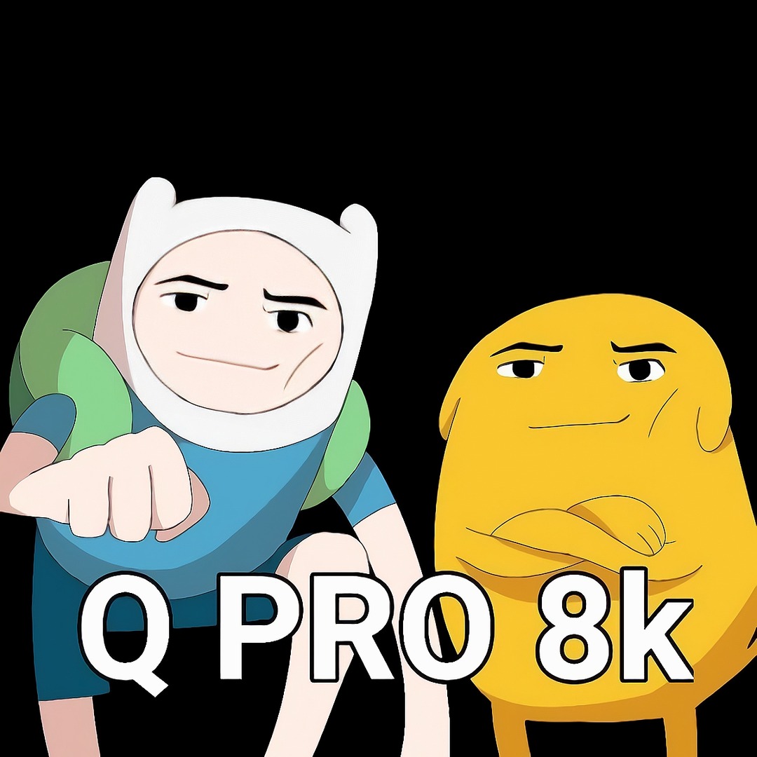 Q Pro 8k verdad es 1080 verdaderos XD - meme