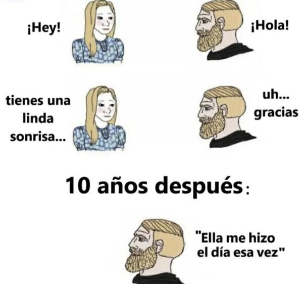 como aquella vez que la doña del super me dejo cariño - meme