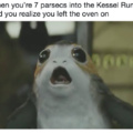 It's called a Porg, for anyone wanting to know.