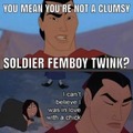 Clussy soldier femboy twink