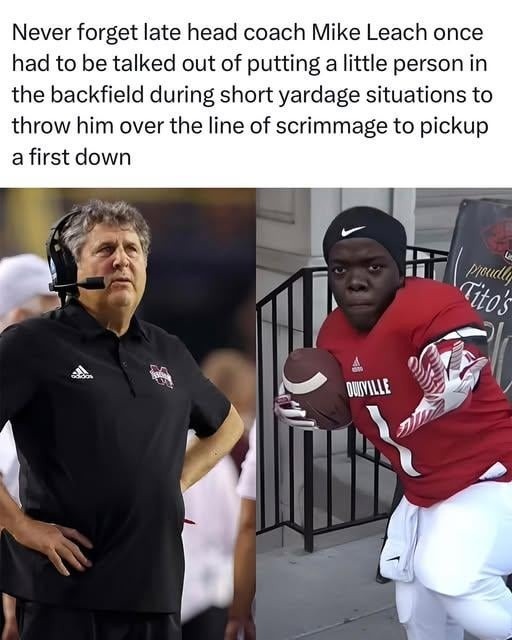 Coach almost used a human cannonball as strategy - meme