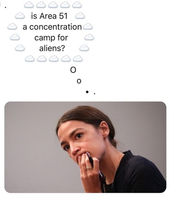 Only AOC thoughts - meme