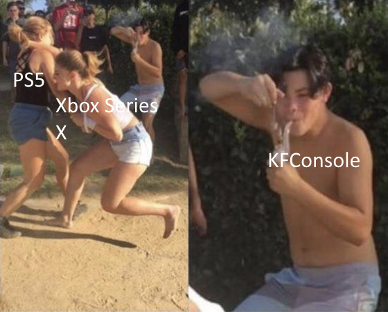Have you heard about the kfc console - meme
