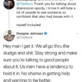 The Rock on Twitter