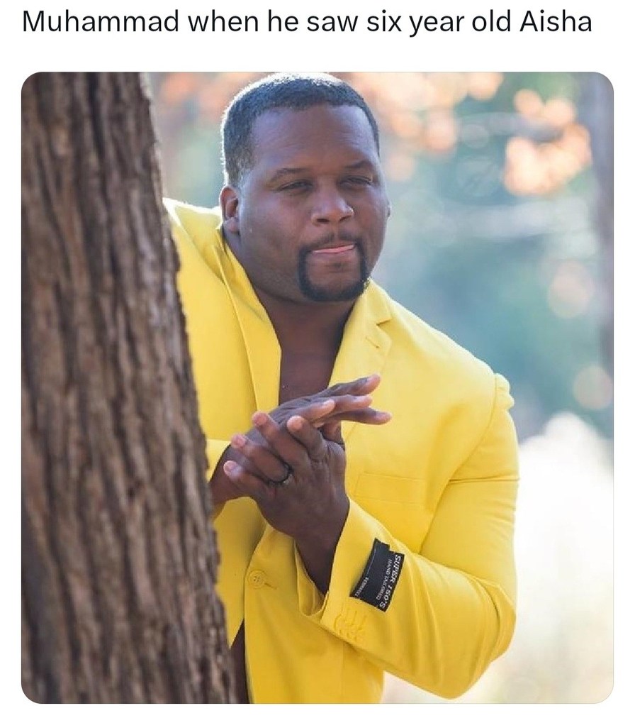He had the decency to wait a few years to rape her - meme