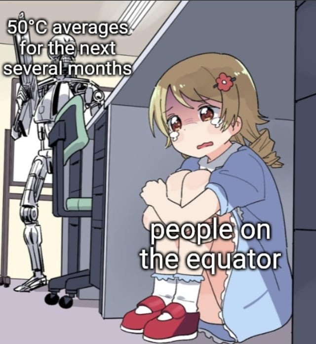 People on the Equator - meme