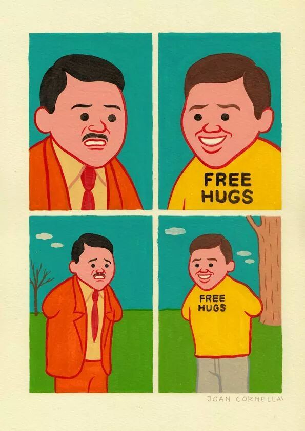 free hugs.... - meme