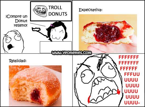 troll donuts - meme
