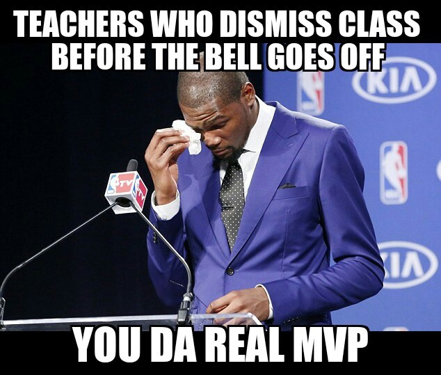 I love those teachers - meme