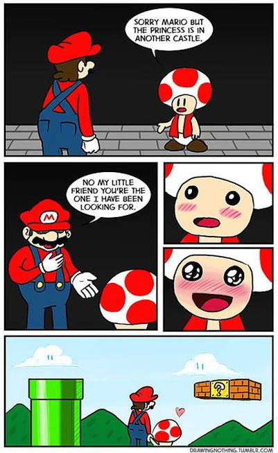 Mario love - meme